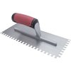 Marshalltown 4-1/2 in. W X 16 in. L Steel Notched Trowel NT669